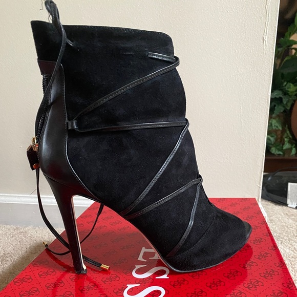 Guess Shoes - Guess Ankle Booties (Black)